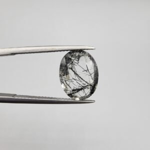 Natural Rutilated Quartz (Moh-e-Najaf) – 4.09 Carat – Iraq (Najaf) Origin – Oval Cut Gemstone