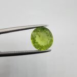 Natural Peridot (Zabarjad) – 3.11 Carat – Origin Kohistan Valley (Pakistan) – Oval Cut Gemstone with Beautiful Natural Inclusions