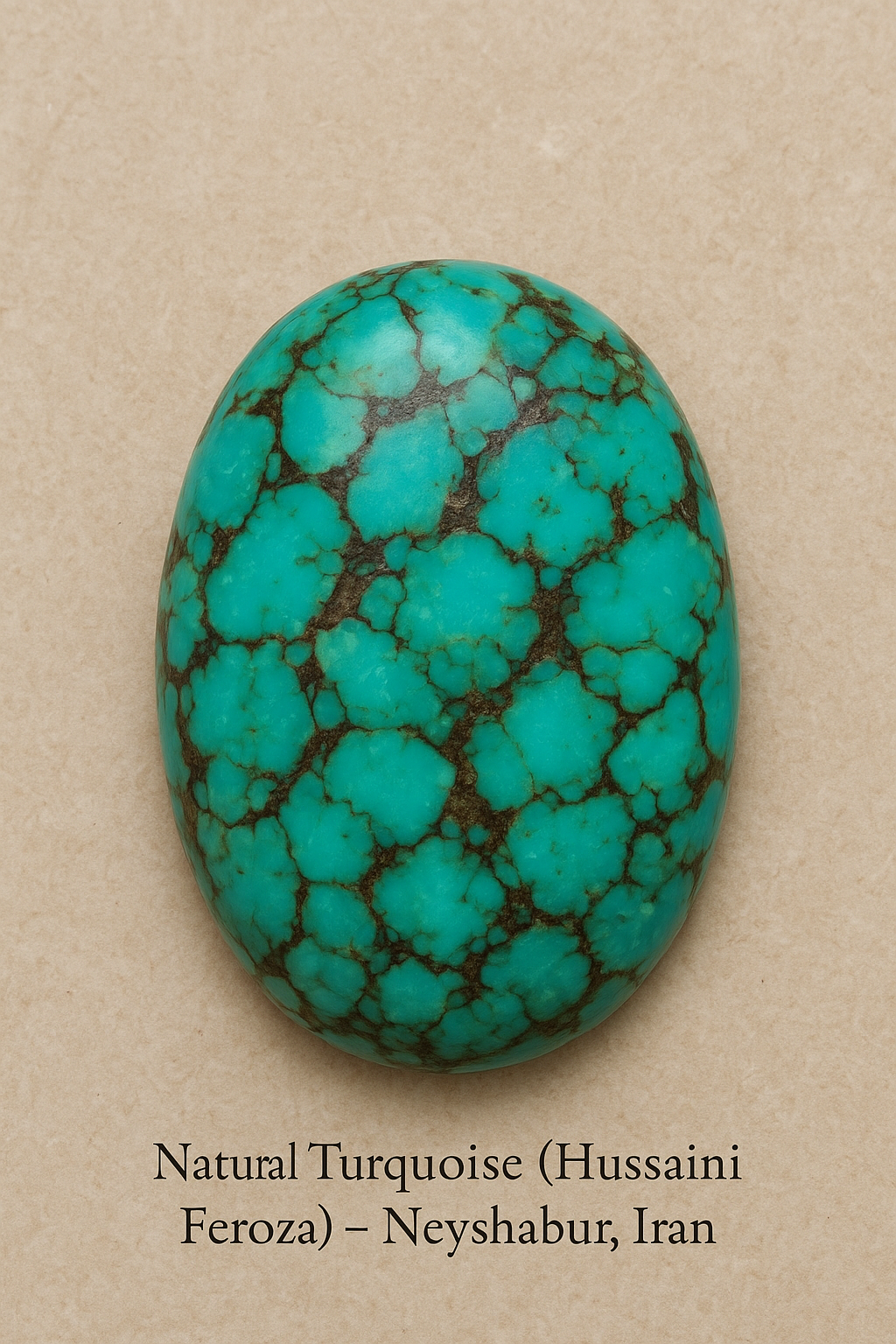 Natural Turquoise (Hussaini Feroza) – Neyshabur Iran Origin