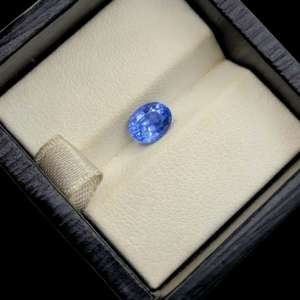 Natural Blue Sapphire – 1.38 Carat – Burma Origin – GGI Laboratory Certified