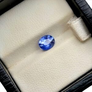 Natural Blue Sapphire – 0.95 Carat – Burma Origin – GGI Laboratory Certified