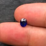 Natural Royal Blue Sapphire – 1.03 Carat – Ceylon (Sri Lanka) Origin – Oval Shape