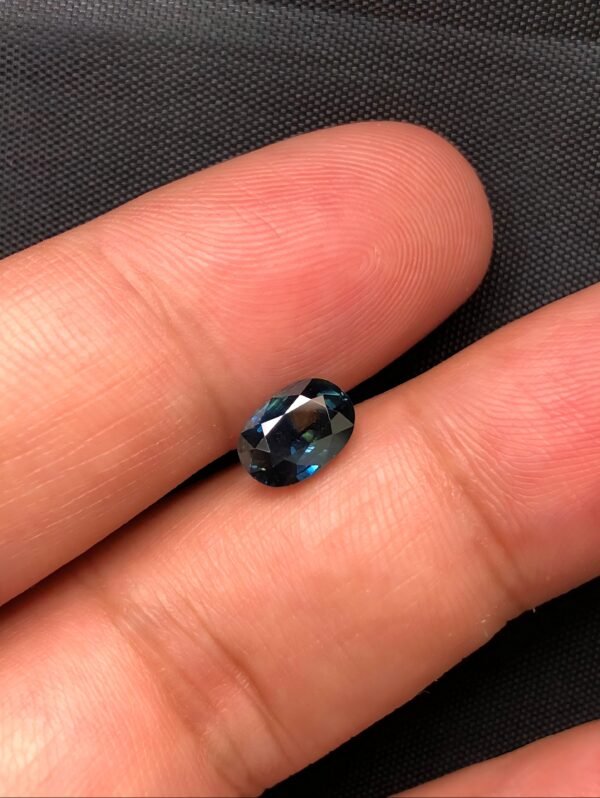 Natural Teal Blue Sapphire 2.20 Carat – Oval Cut – Australia Origin Gemstone