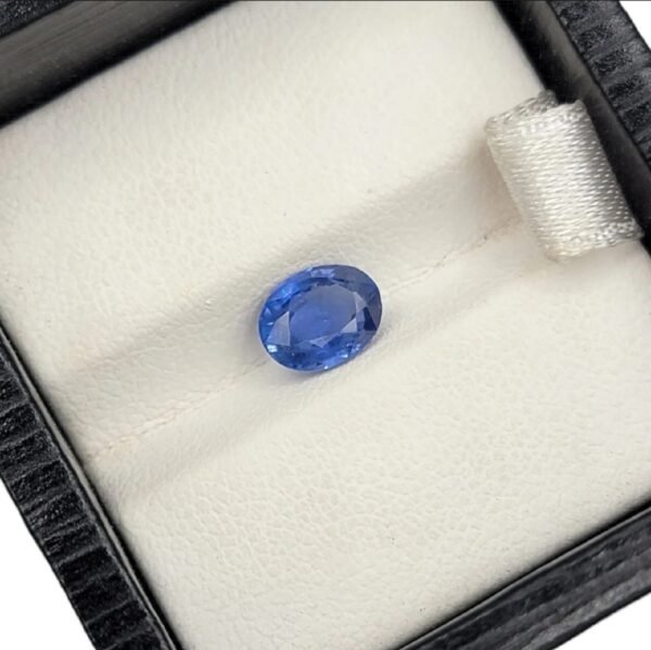 Natural Blue Sapphire – 1.41 Carat – Burma Origin – Oval Shape