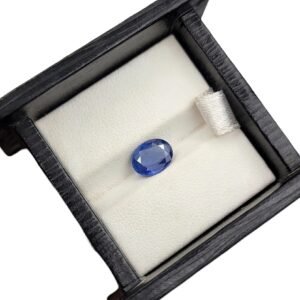 Natural Blue Sapphire – 1.74 Carat – Burma Origin – Oval Shape