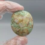 Natural Turquoise (Hussaini Feroza) – 140.35 Carat – Neyshabur Iran Origin – Collector Grade Gemstone