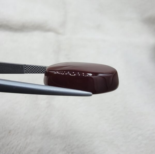 17.66 Carat Natural Carnelian Agate Yemeni Aqeeq stone oval cabochon from Yemen