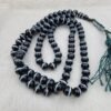 Natural Black Banded Agate (Sulemani Aqeeq) Tasbeeh – Adjustable Macrame Closure – 100 Beads – Origin Egypt
