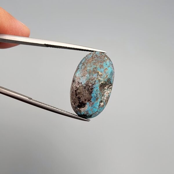 Natural Turquoise (Feroza) – Weight 15.99 Carat – Origin Egypt – Oval Shape