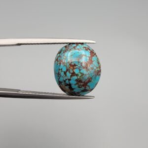 Natural Turquoise (Feroza) – Weight 9.19 Carat – Origin Egypt – Oval Shape