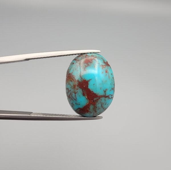 Natural Turquoise (Feroza) – Weight 10.53 Carat – Origin Egypt – Oval Shape