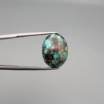 Natural Turquoise (Feroza) – Weight 11.84 Carat – Origin Egypt – Oval Shape
