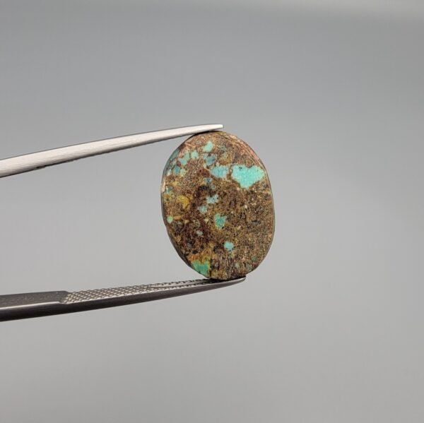 Natural Turquoise (Feroza) – Weight 11.84 Carat – Origin Egypt – Oval Shape