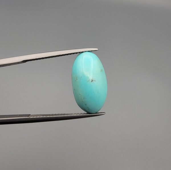 6.32 Carat Natural Iranian Damghan Turquoise Feroza stone oval shape