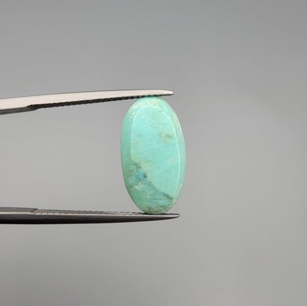 6.32 Carat Natural Iranian Damghan Turquoise Feroza stone oval shape