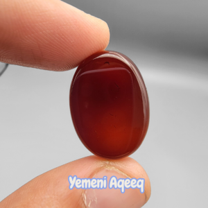 29.15 Carat Natural Carnelian Agate (Yemeni Aqeeq) – Premium Origin