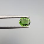 Natural Green Tourmaline – 0.82 Carat – GGI Certified | Vivid Forest Green | Oval Brilliant Cut | Brilliant Gemstone
