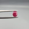 Natural Afghanistan Ruby (Yaqoot) – 0.50 Carat – Authentic Kabul City Origin | Oval Faceted Cut | Earth-Mined Red Gemstone | Genuine Untreated Ruby