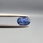 Natural Blue Sapphire (Neelam) – 0.41 Carat – Ceylon (Sri Lanka) – Oval Shape