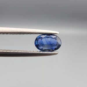 Natural Blue Sapphire (Neelam) – 0.41 Carat – Ceylon (Sri Lanka) – Oval Shape