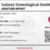 Natural Mozambique Ruby (Yaqoot) – Weight 1.22 Carat – Round Brilliant Cut – Pinkish Red – Earth Mined