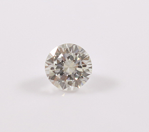 ​A GGI Diamond Report certificate card dated August 28, 2026, displaying specifications for a 0.36 carat round brilliant natural diamond with H color, SI1 clarity, Good cut grade, and a digital inset image of the gemstone alongside a QR code.