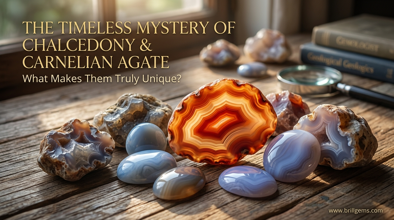 The Timeless Mystery of Chalcedony & Carnelian Agate: What Makes Them Truly Unique?