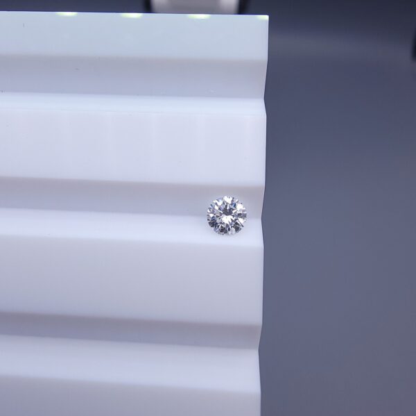 Digital image of a Galaxy Gemological Institute Diamond Report (Certificate # KHI2609850261) dated September 11, 2026, detailing a 0.076 Carat Round Brilliant Cut Natural Diamond with H color and VS2 clarity.