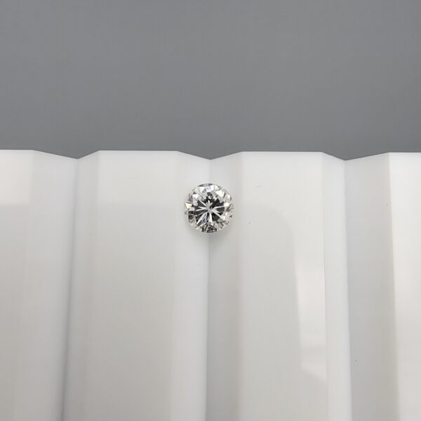High-resolution digital scan of an official Galaxy Gemological Institute (GGI) Diamond Report certificate (No. KHI260910450427) dated 14 October 2026 for a 0.35-carat natural round brilliant-cut loose diamond displaying H color and SI2 clarity.