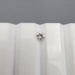 High-resolution digital scan of an official Galaxy Gemological Institute (GGI) Diamond Report certificate (No. KHI2610130428) dated 14 October 2026 for a 0.36-carat natural round brilliant-cut loose diamond displaying H color and I1 clarity.